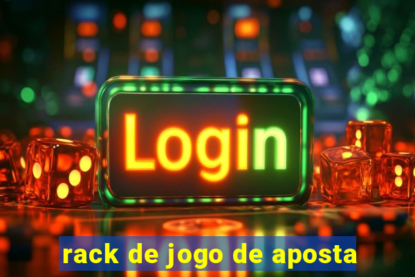 rack de jogo de aposta